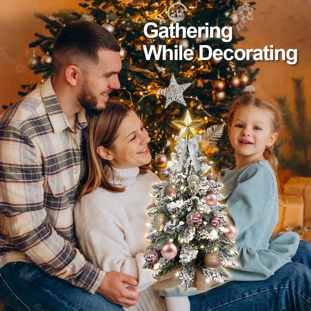 2ft-mini-christmas-tree-with-light-artificial - Viexta