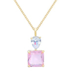 Square Necklace Premium Clavicle Chain Accessories