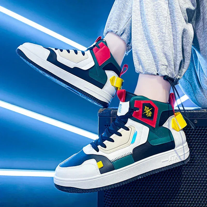 Sports High-top Sneakers - Viexta