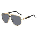 Luxury Fashion Metal Sun-Protective Sunglasses - Viexta