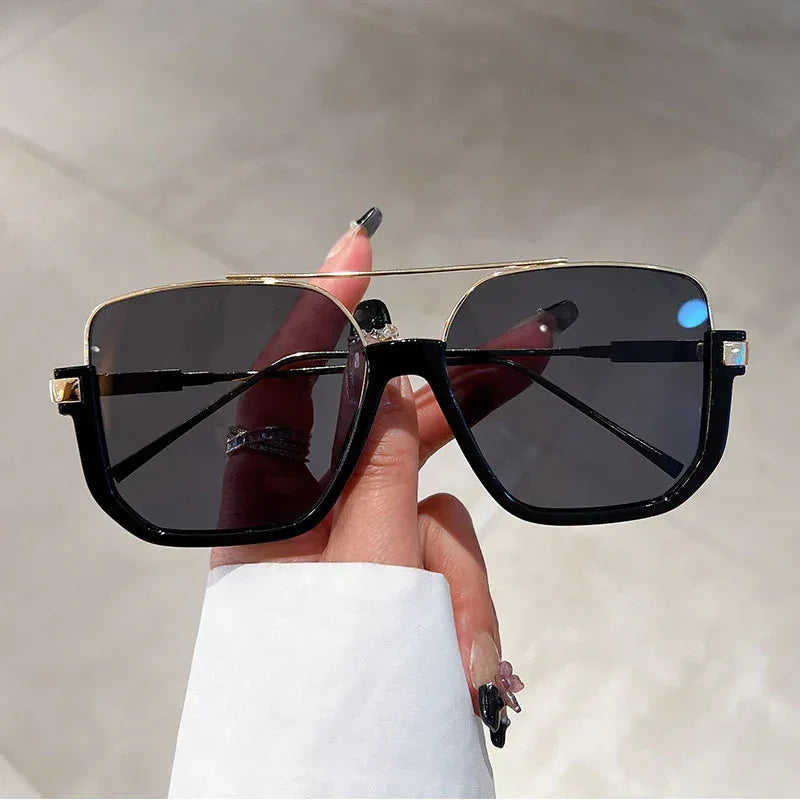 Anti-glare Semi-rim Sun Glasses - Viexta