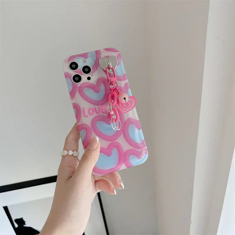 Love Pendant Bracelet Phone Case - Viexta