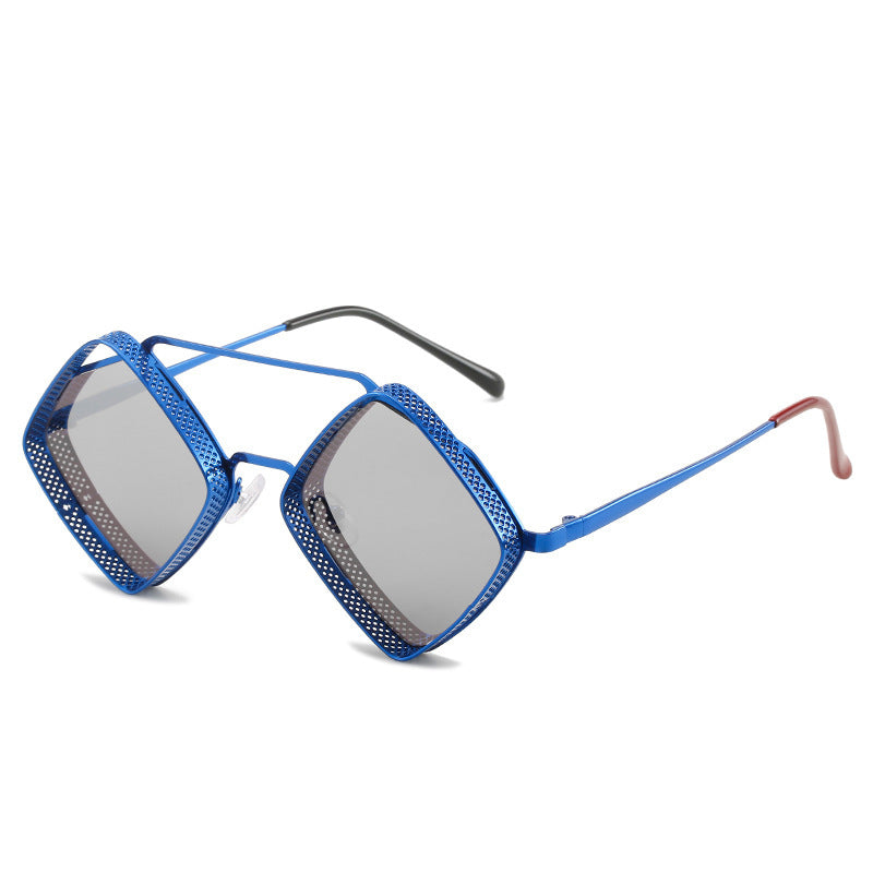fashion-metal-rhombus-beam-sunglasses