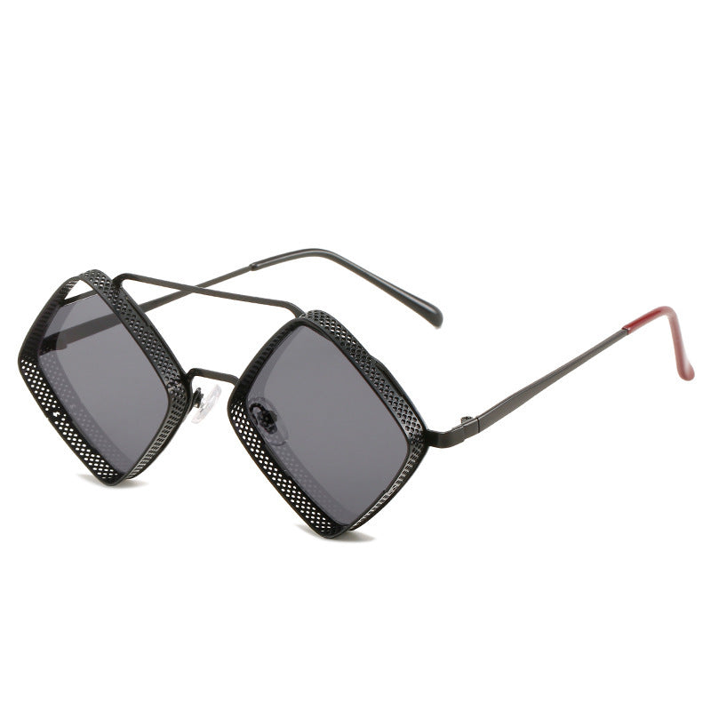 fashion-metal-rhombus-beam-sunglasses