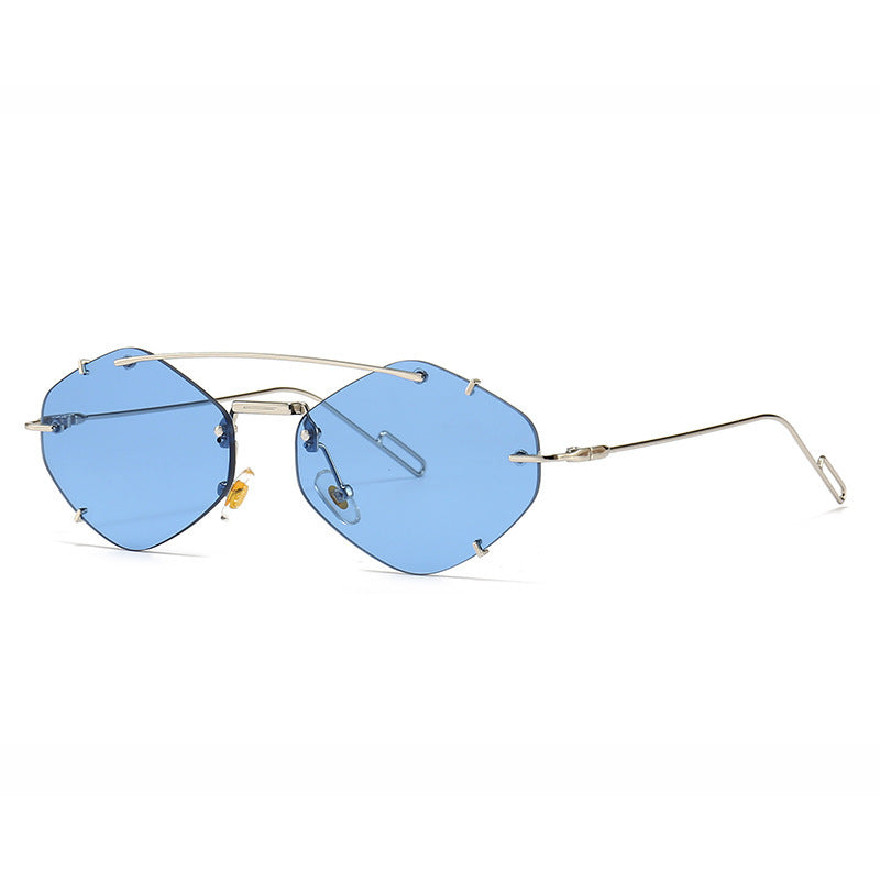 Metal Frameless SunGlasses