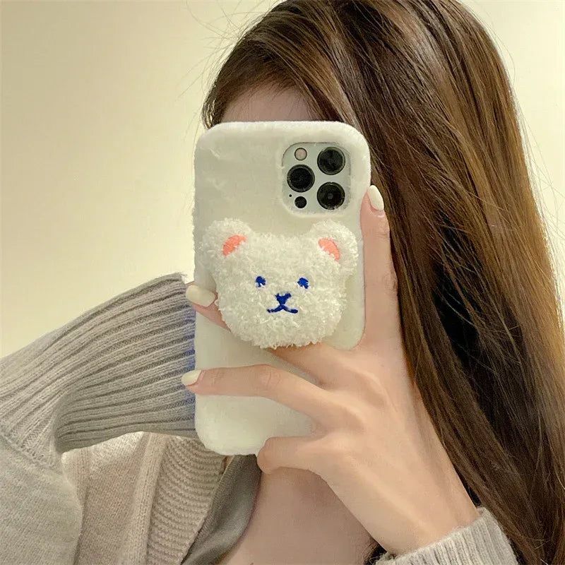 Plush Bear Model iPhone Case - Viexta