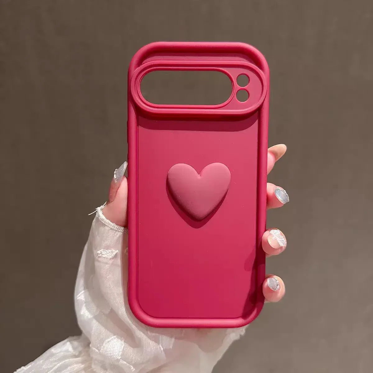 Three-dimensional Love Pixel Protective Case - Viexta