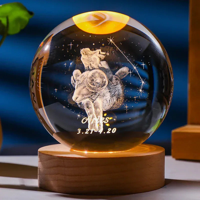 3D Constellation Crystal Ball - Viexta