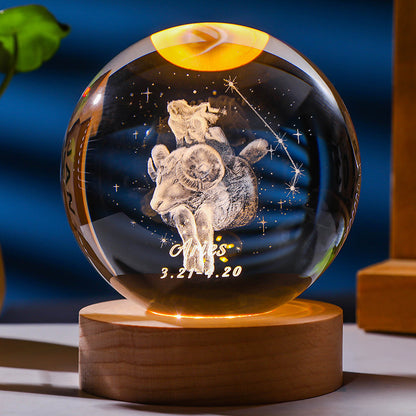 3D Constellation Crystal Ball