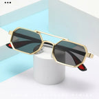 Fashion Metal Sun-resistant Sunglasses - Viexta