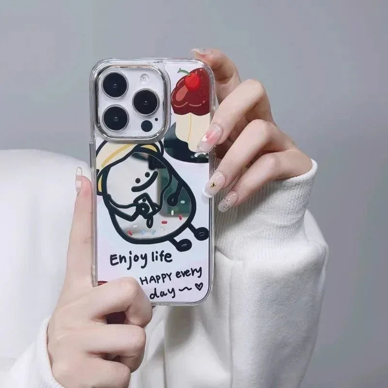 Cute Potato Chips Drop-resistant iPhone case - Viexta