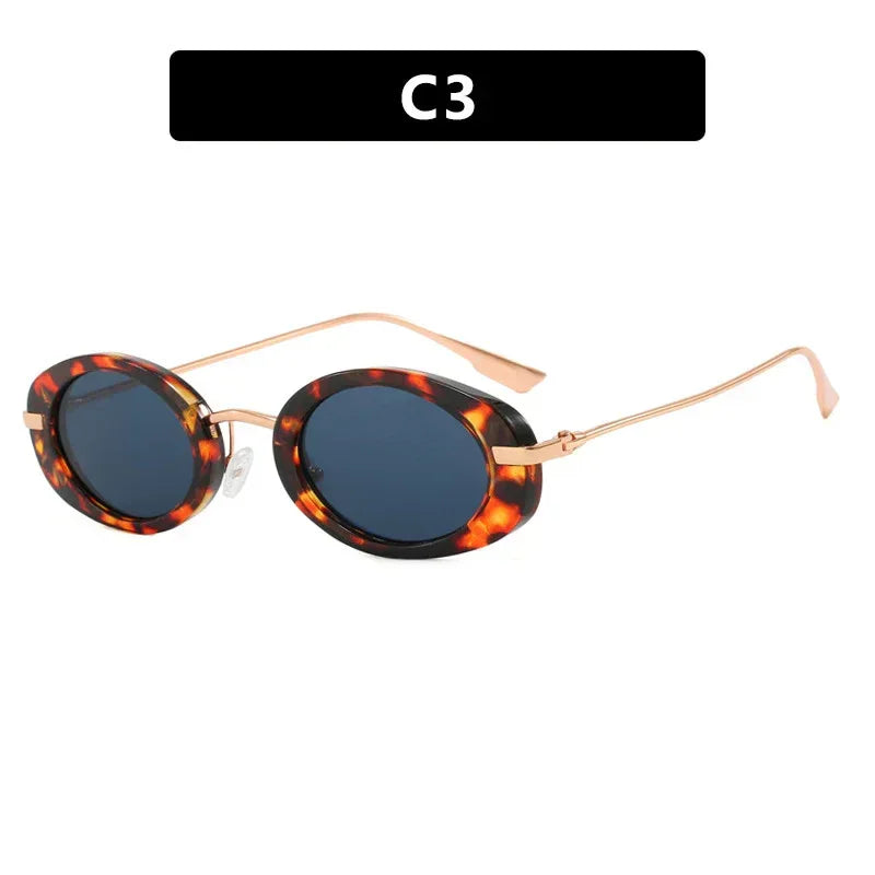 small-frame-oval-vintage-sunglasses - Viexta