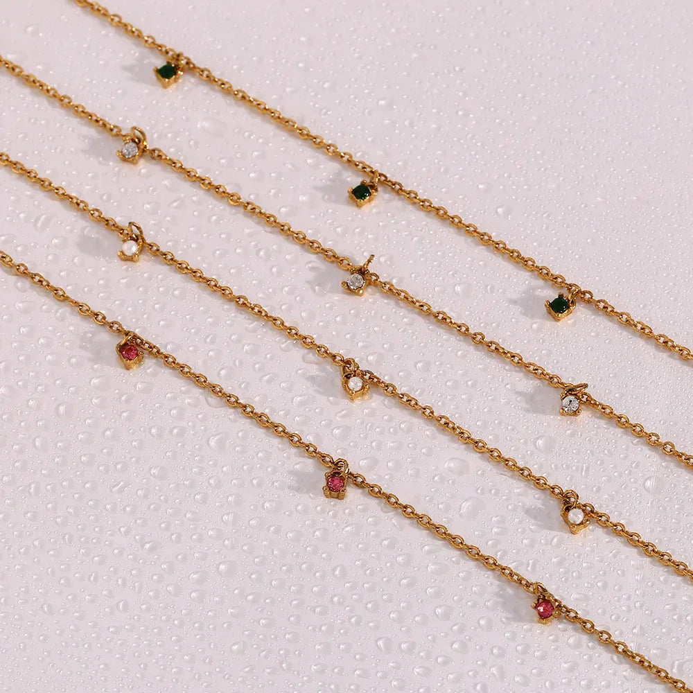Zircon Clavicle Chain - Viexta