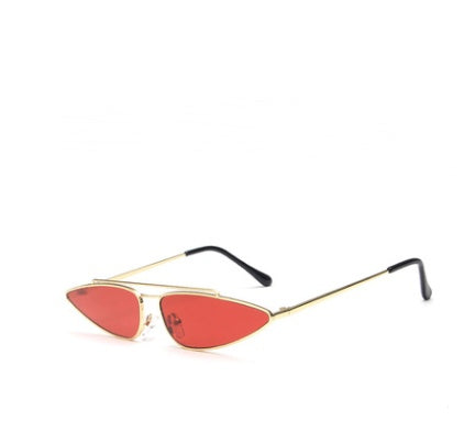 New double metal frame vintage sunglasses