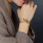 Natalie 18K Gold Kada - Viexta