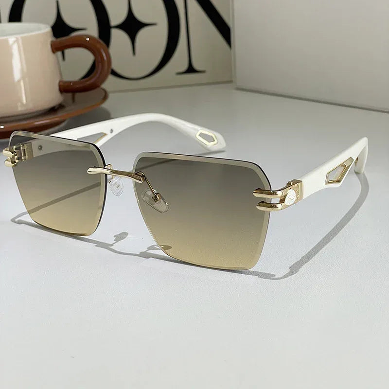 Street Shooting Ins Trendy Trimming Sunglasses - Viexta