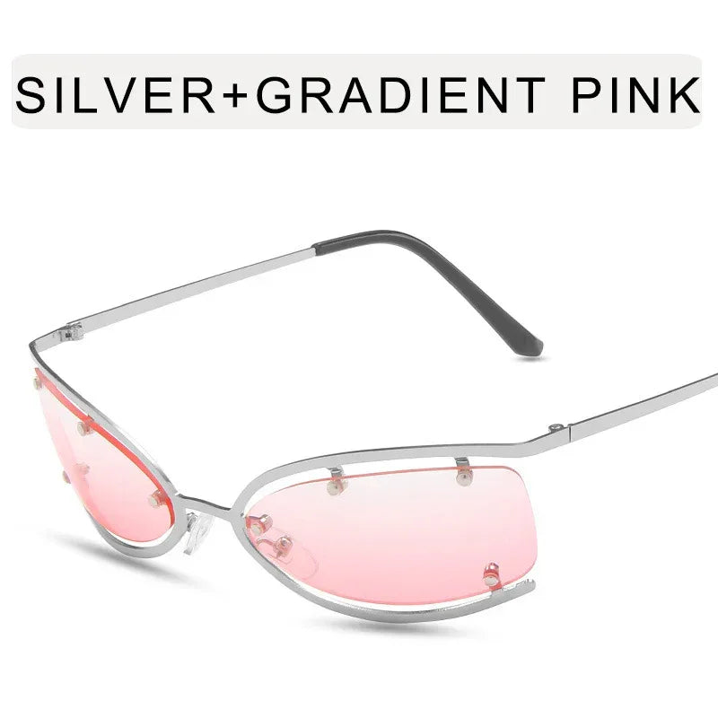 womens-fashion-cat-eye-hollow-sunglasses - Viexta