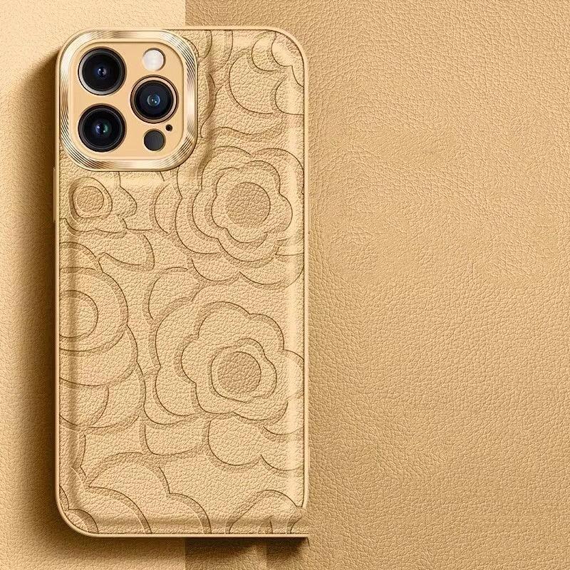 camellia-all-inclusive-drop-resistant-iphone-case - Viexta