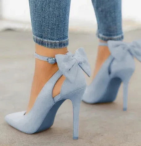 Bow high heels - Viexta