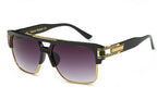 Retro Colorful Reflective Sunglasses