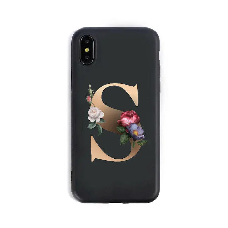 26 English Alphabet Silicone Phone Cases for IPHONE - Viexta