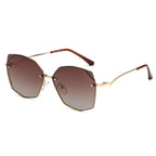 Personality polygon sunglasses - Viexta