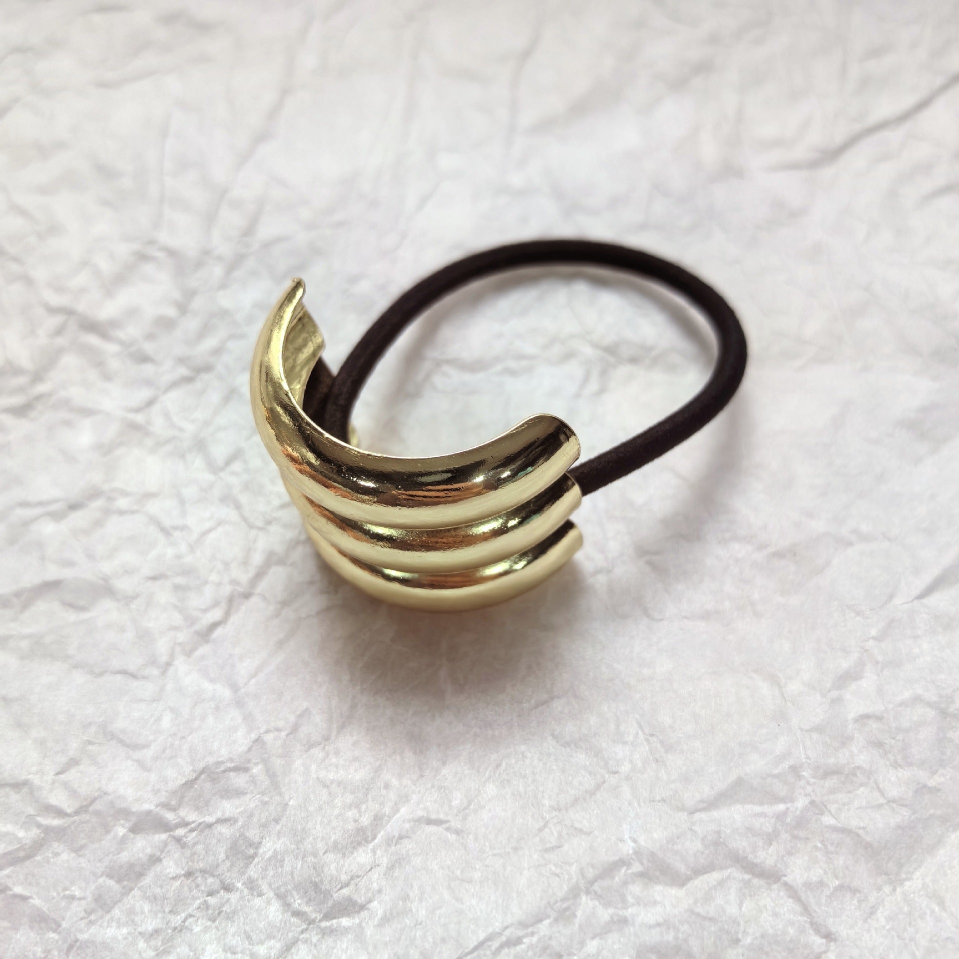 Minimalist Semi-curved Hair Cuff