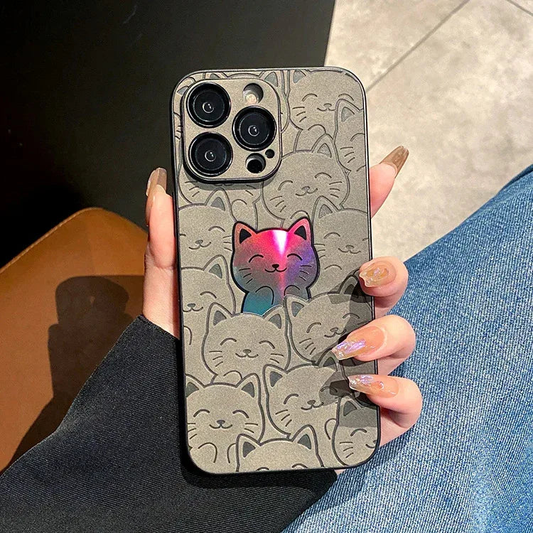 laser-full-screen-bear-iphone-case - Viexta