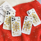 Phone Shell Transparent Glue Drip iPhone case - Viexta