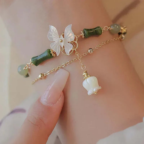 Bamboo Butterfly Bracelet - Viexta