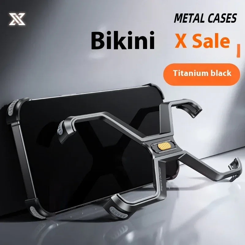 Metal Hollow Frameless Heat Dissipation iPhone case - Viexta