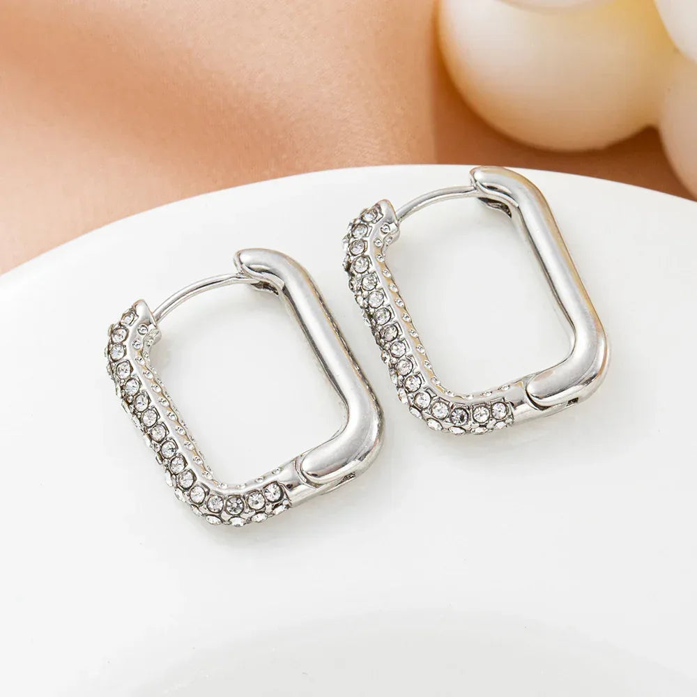 High-grade Round Ring Earrings Women - Viexta