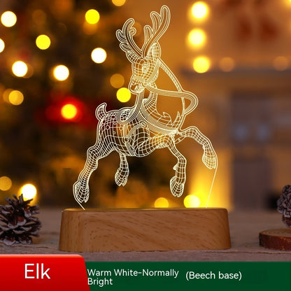 Christmas Decoration 3D Lamp