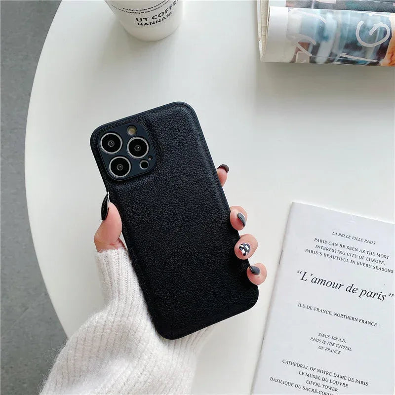 Leather Pattern Fashion iPhone Case - Viexta