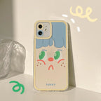 Cartoon Printed Silicone iPhone Case - Viexta