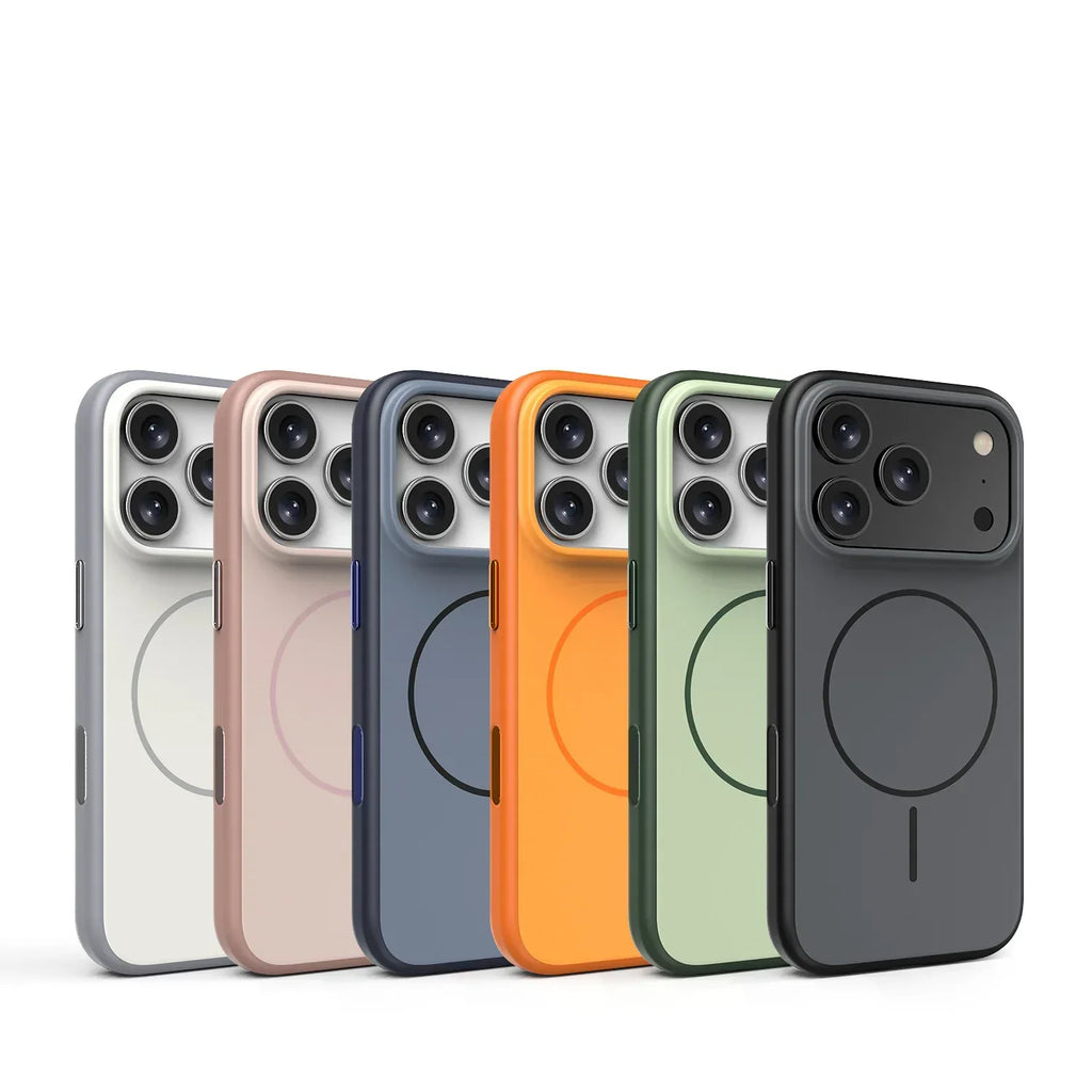 Frosted Magnetic iPhone 17 Protective Case - Viexta