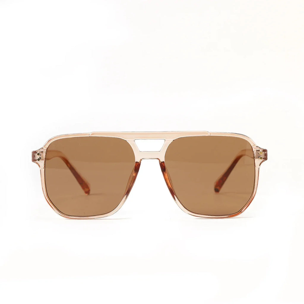 square-double-beam-fashion-black-sunglasses - Viexta