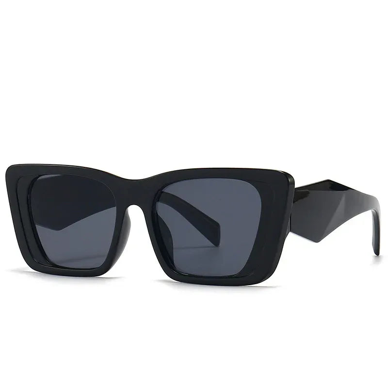 New Women's Fashion Large Frame Square Sunglasses - Viexta