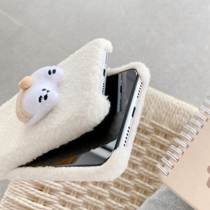 Hat Bear Plush Silicone Cases for Iphone