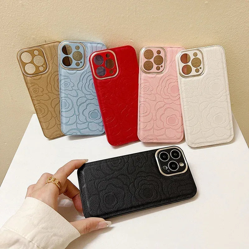 camellia-all-inclusive-drop-resistant-iphone-case - Viexta