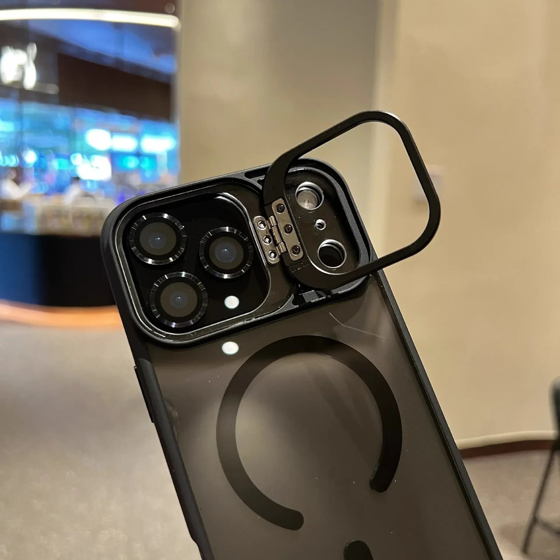 Built-in Lens Protector iPhone Case - Viexta