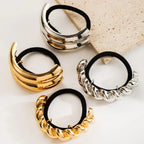 Temperamental Cold Style Metal Twist Hair Accessories - Viexta