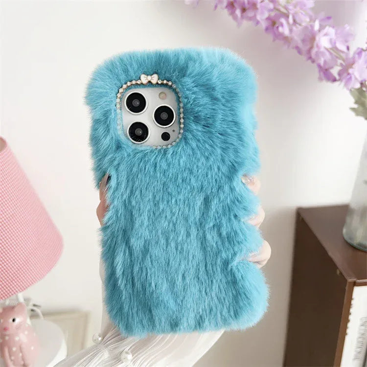 winter-plush-warm-iphone-case - Viexta