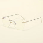 frameless-spectacle-frame-gold - Viexta