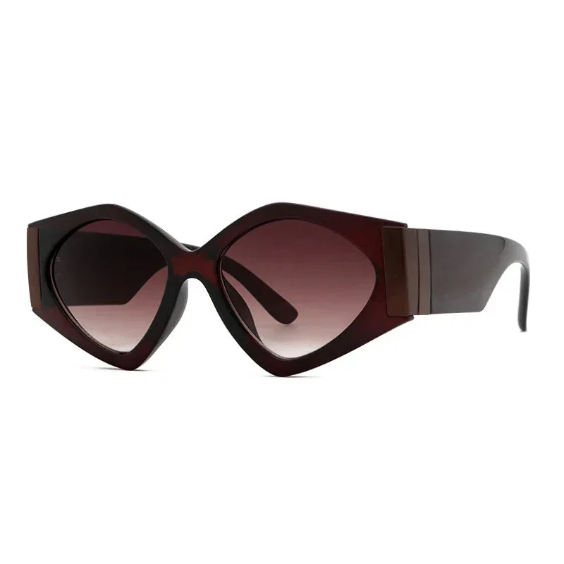 Small Frame Cat Eye Female Sunglasses - Viexta
