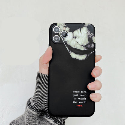 Clown frosted iPhone case