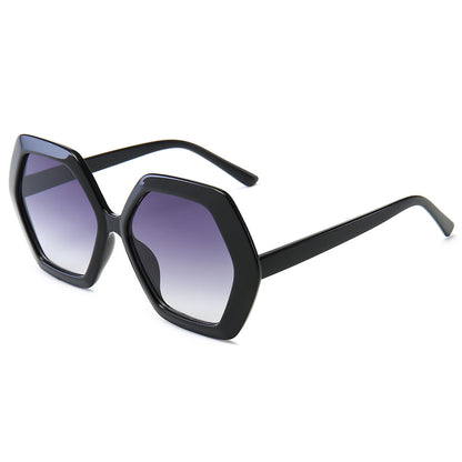 Round retro fashion UV sunglasses