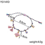 Color Braid Rope Pendant High-grade Bracelet - Viexta