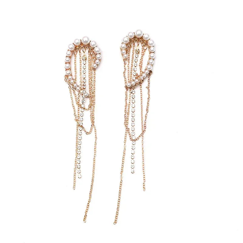 Pearl Hanging Earrings - Viexta