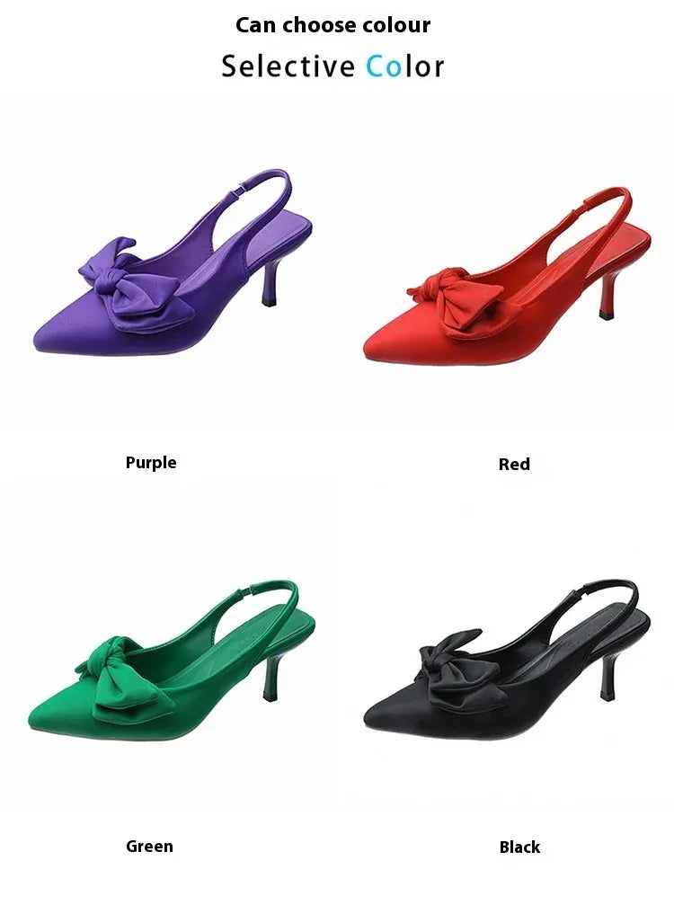 Pointed Thin High Heel - Viexta